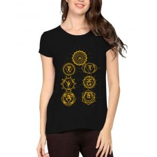 7 Chakras Graphic Printed T-shirt