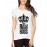 Women's Cotton Biowash Graphic Printed Half Sleeve T-Shirt - The Real Boss