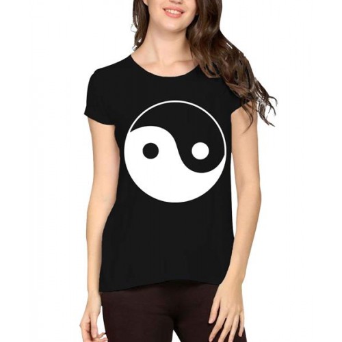Yin Yang Graphic Printed T-shirt