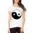 Yin Yang Graphic Printed T-shirt