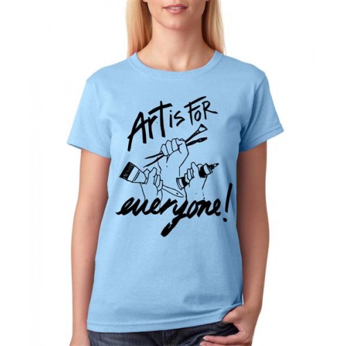 Art Is For Everyone Graphic Printed T-shirt