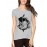 Astronaut Umbrella Graphic Printed T-shirt