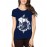 Astronaut Umbrella Graphic Printed T-shirt