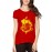 Astronaut Umbrella Graphic Printed T-shirt