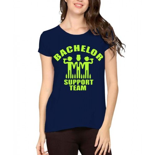 Bachelor Support Team Graphic Printed T-shirt