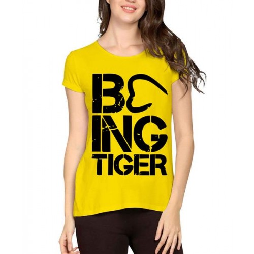 Being Tiger Graphic Printed T-shirt
