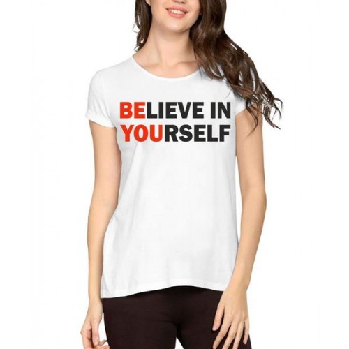 Believe In Yourself Graphic Printed T-shirt