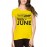 Best Are Born In June Graphic Printed T-shirt