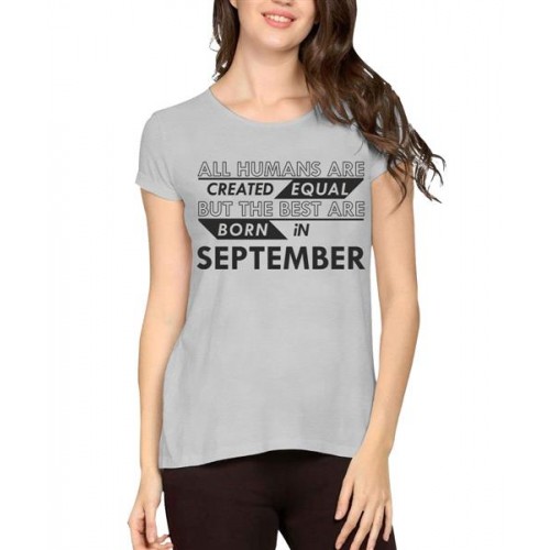 Best Are Born In September Graphic Printed T-shirt