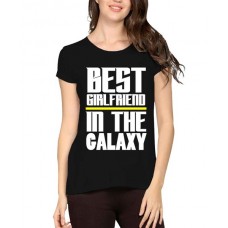 Best Girlfriend In The Galaxy Graphic Printed T-shirt