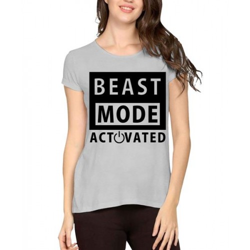 Beast Mode Activated Graphic Printed T-shirt