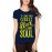 I Like My Coffee Black Like My Soul Graphic Printed T-shirt