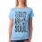 I Like My Coffee Black Like My Soul Graphic Printed T-shirt