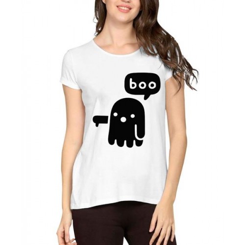 Boo Graphic Printed T-shirt