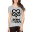 Born To Love Graphic Printed T-shirt