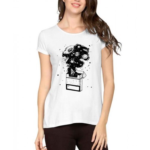 Galaxy Box Graphic Printed T-shirt