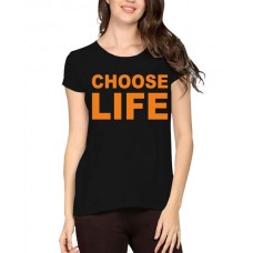Choose Life Graphic Printed T-shirt