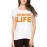 Choose Life Graphic Printed T-shirt