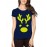 Christmas Deer Graphic Printed T-shirt