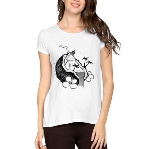 Coconut Sea Graphic Printed T-shirt