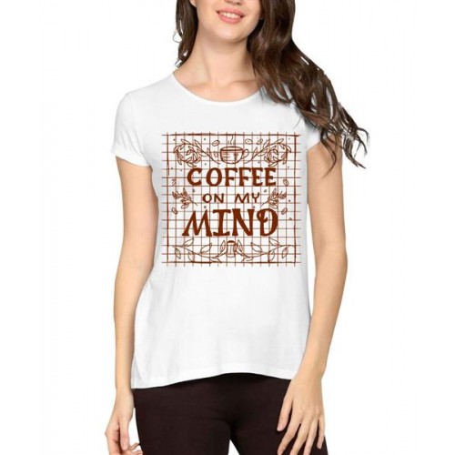 Coffee On My Mind Graphic Printed T-shirt