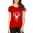 Deer Moon Graphic Printed T-shirt