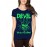 Devil Under Control Graphic Printed T-shirt