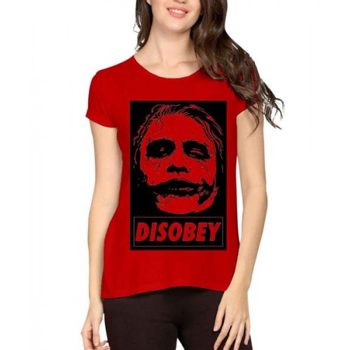 Disobey Graphic Printed T-shirt