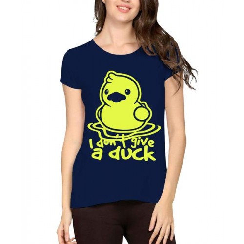 I Don't Give A Duck Graphic Printed T-shirt