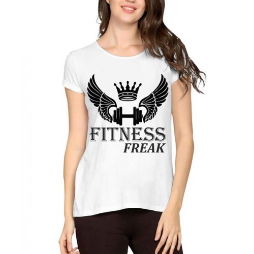 Fitness Freak Graphic Printed T-shirt