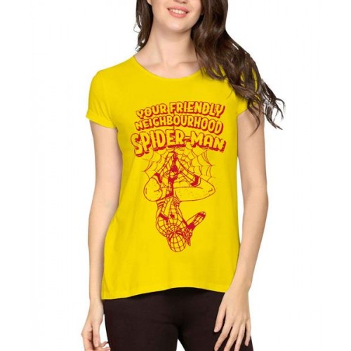 Your Friendly Neighborhood Spider-Man Graphic Printed T-shirt