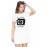 90s Netflix Graphic Printed T-shirt Dress