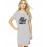 Apni Aukat Main Raho Graphic Printed T-shirt Dress