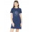 Astronaut Graphic Printed T-shirt Dress