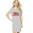 Back Bencher Graphic Printed T-shirt Dress