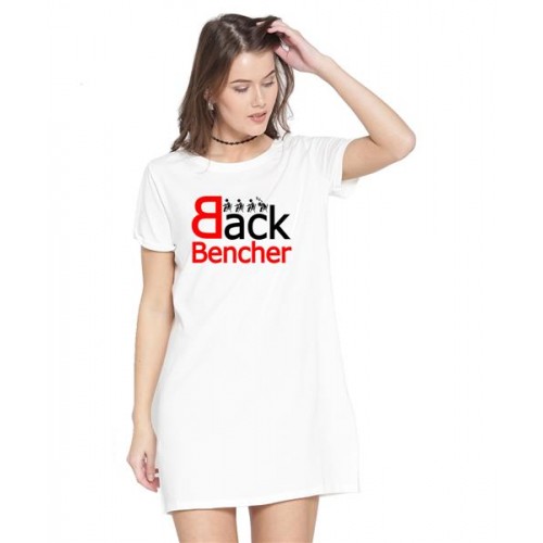 Back Bencher Graphic Printed T-shirt Dress