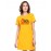 Back Bencher Graphic Printed T-shirt Dress