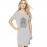 Be Proud Of Who You Are Graphic Printed T-shirt Dress