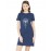 Bee Moon Graphic Printed T-shirt Dress