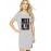 Best Boyfriend In The Galaxy Graphic Printed T-shirt Dress