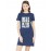 Best Boyfriend In The Galaxy Graphic Printed T-shirt Dress