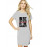 Best Girlfriend In The Galaxy Graphic Printed T-shirt Dress
