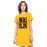 Best Girlfriend In The Galaxy Graphic Printed T-shirt Dress