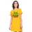 Bhabhi Hogi Teri Aur Shaadi Hogi Meri Graphic Printed T-shirt Dress