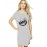 Boat Dog Graphic Printed T-shirt Dress