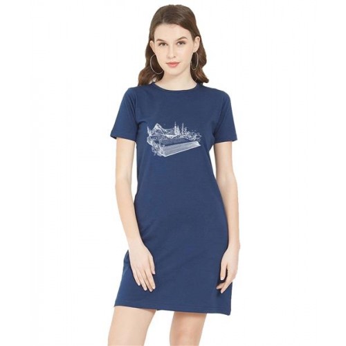 World Book Graphic Printed T-shirt Dress
