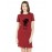 Galaxy Box Graphic Printed T-shirt Dress