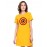 Captain America Graphic Printed T-shirt Dress