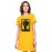 Ganga Graphic Printed T-shirt Dress