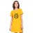 Dear Graphic Printed T-shirt Dress